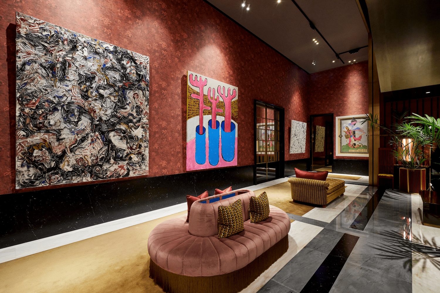 “Exploring Contemporary Middle Eastern Art: The Farjam Collection at The Arts Club Dubai”